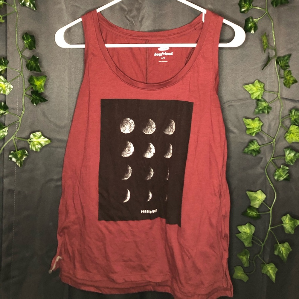 Old Navy Moon Phase Tank Top🌖